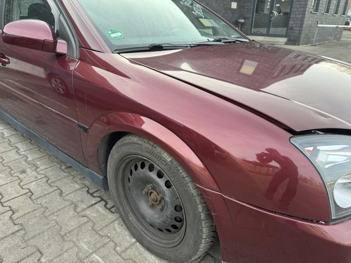 Opel Vectra C original Kotfl&uuml;gel vorn rechts Z594 Rubinrot Modell bis 06/2005 Bj.2005